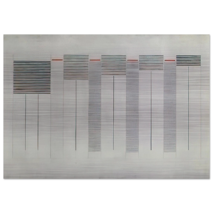 Acrilico n. 12 - 1976 - Bice Lazzari Brushed Aluminum Print - 70x100 cm / 28x40 inches | Bice Lazzari Aluminum Print | Bice Lazzari Prints