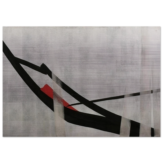 Untitled - 1977 - Toko Shinoda Brushed Aluminum Print - 70x100 cm / 28x40 inches | Toko Shinoda Aluminum Print | Toko Shinoda Prints