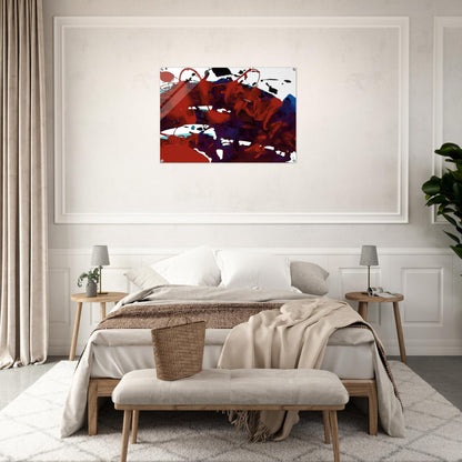 Untitled  SFP94-11  sff 1694  - Sam Francis Acrylic Print - 70x100 cm / 28x40″ inches