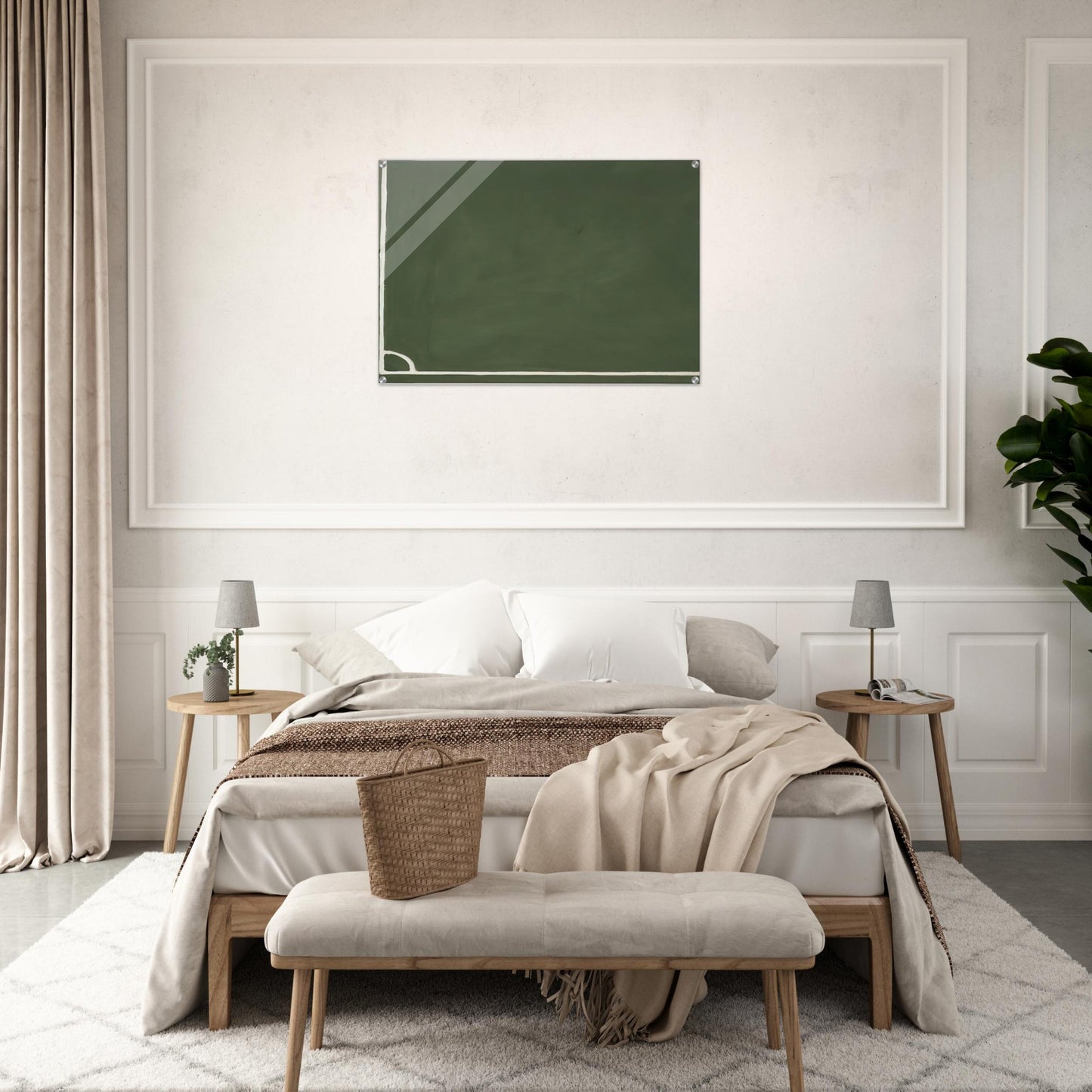 3 Hoeken III - 1971 - Raoul De Keyser Acrylic Print - 70x100 cm / 28x40″ inches