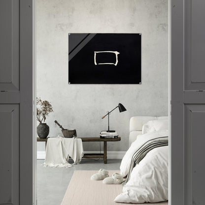 Work - 1971 - Jiro Yoshihara Acrylic Print - 70x100 cm / 28x40″ inches | Jiro Yoshihara Wall Art | Jiro Yoshihara Prints