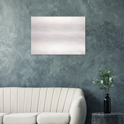Untitled Hommage á Santomaso - Spatialism - Enrico Castellani Brushed Aluminum Print - 70x100 cm / 28x40 inches | Enrico Castellani Aluminum Print | Enrico Castellani Prints