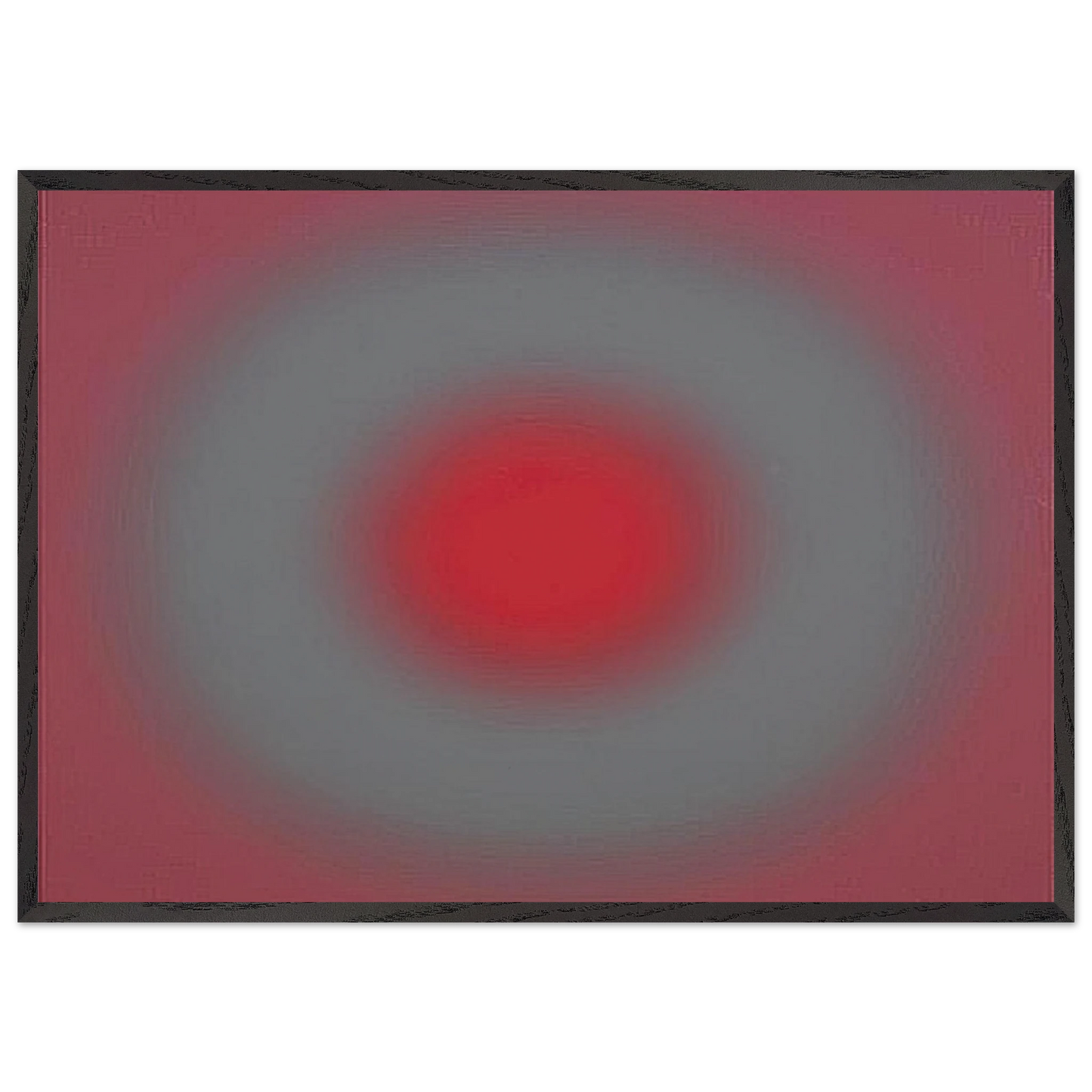 M56 - 1970 - Wojciech Fangor 70x100 cm / 28x40 inches Framed Art Print – Black Wooden Frame