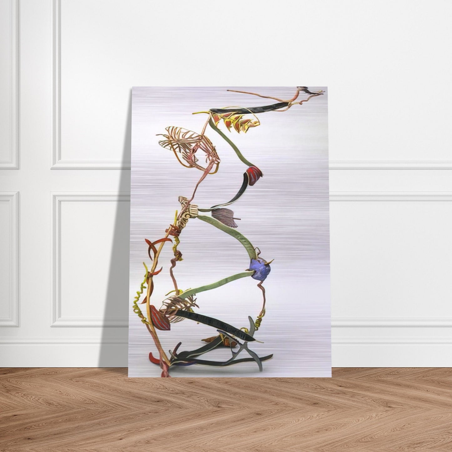 EXTEND EXPAND 1983 - Nancy Graves Brushed Aluminum Print - 70x100 cm / 28x40 inches | Nancy Graves Aluminum Print | Nancy Graves Prints