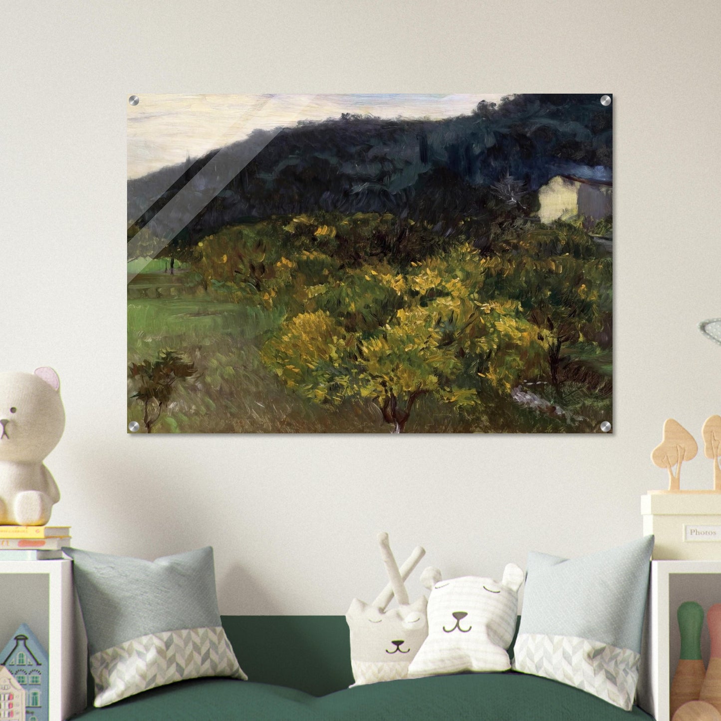 Landscape near Grasse - John Singer Sargent Acrylic Print - 70x100 cm / 28x40″ inches