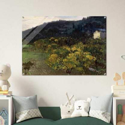 Landscape near Grasse - John Singer Sargent Acrylic Print - 70x100 cm / 28x40″ inches