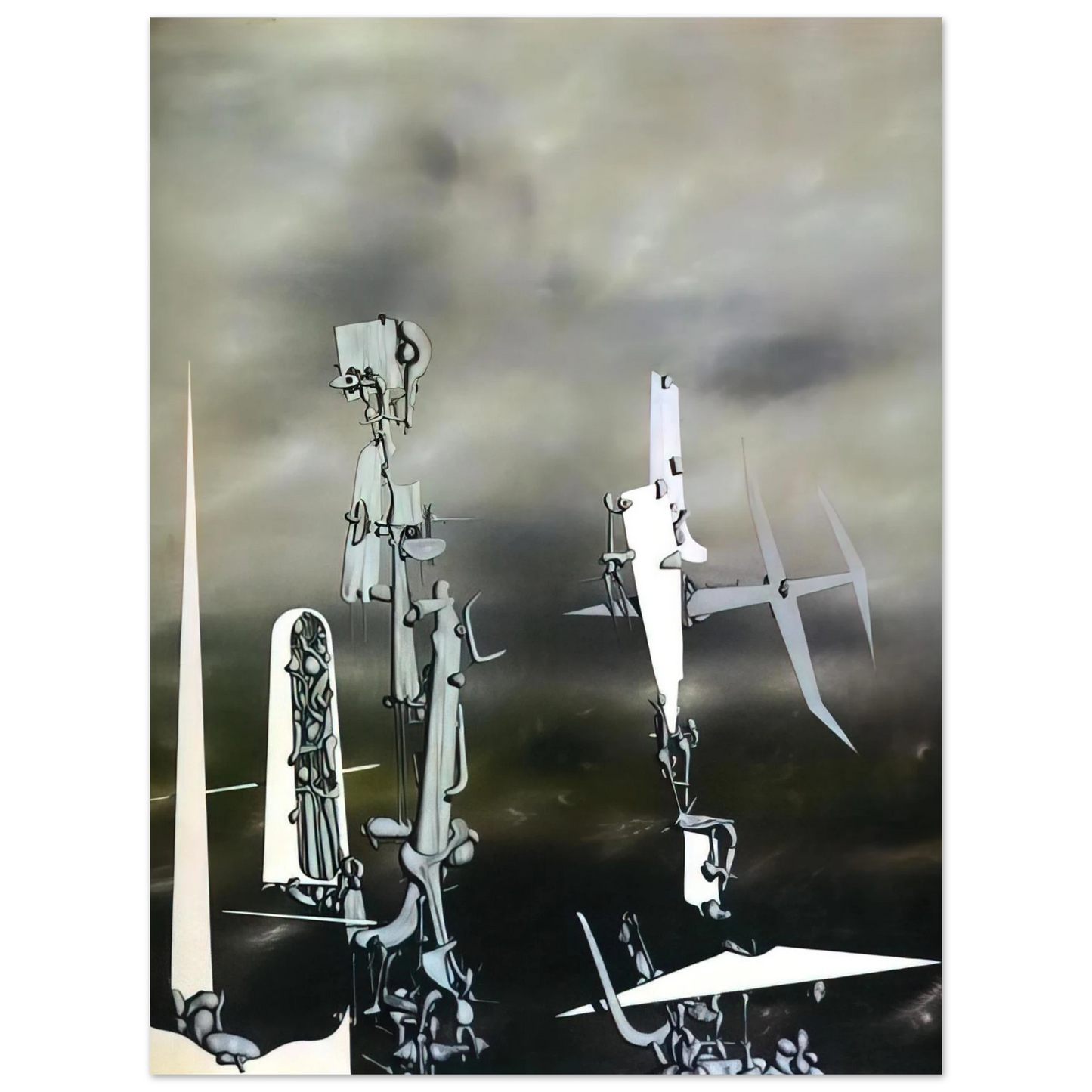 Yves Tanguy - Phantoms  75x100 cm / 30x40inches Fine Art Poster