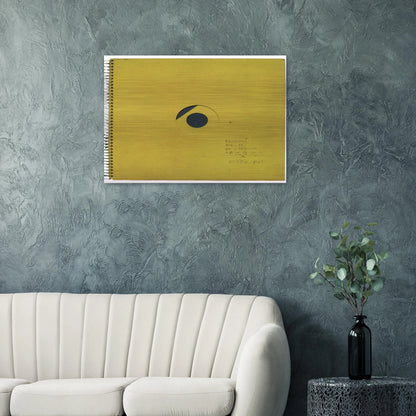 Children's Book - 1957 - Dieter Roth Brushed Aluminum Print - 70x100 cm / 28x40 inches | Dieter Roth Aluminum Print | Dieter Roth Prints