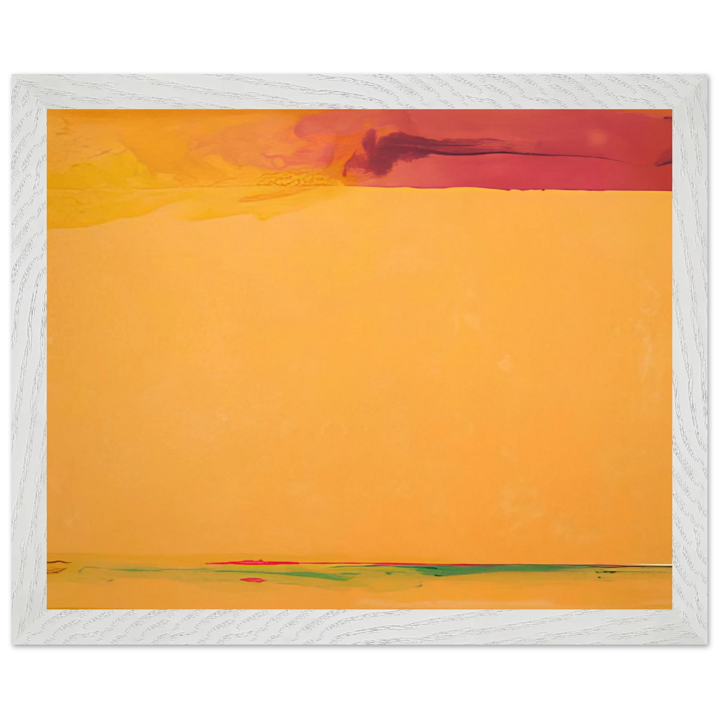 Helen Frankenthaler - Southern Exposure - 2005 Wall art - 40x50 cm / 16x20 inches - Premium Wooden Framed Poster With Fine Art Paper-canvas - Wood frame