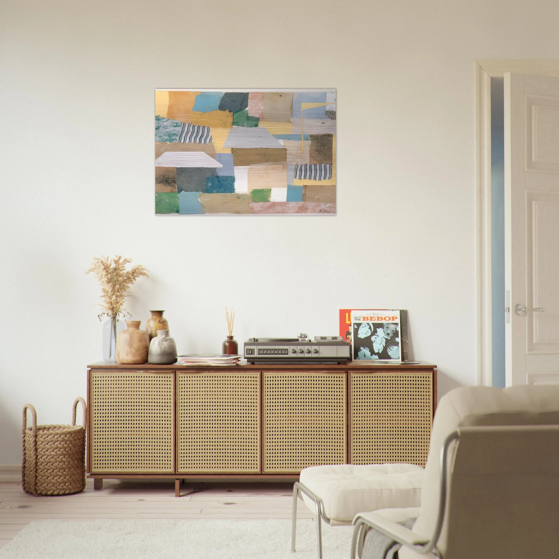 Number 653 - Abstract Expressionism - Anne Ryan Brushed Aluminum Print - 70x100 cm / 28x40 inches | Anne Ryan Aluminum Print | Anne Ryan Prints