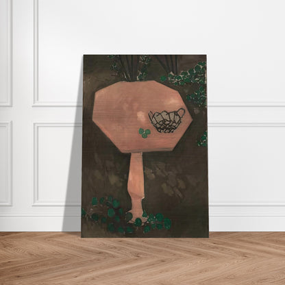 THE ROSE MARBLE TABLE 1917 - Henri Matisse Brushed Aluminum Print - 70x100 cm / 28x40 inches | Henri Matisse Aluminum Print | Henri Matisse Prints