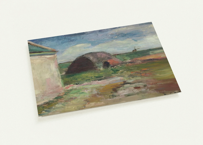 PAYSAGE DE BRETAGNE 1896 By Henri Matisse Pack of 10 Post Cards | Henri Matisse Post Cards | A6 (10.5 x 14.8 cm) - 4.1 x 5.8 inches