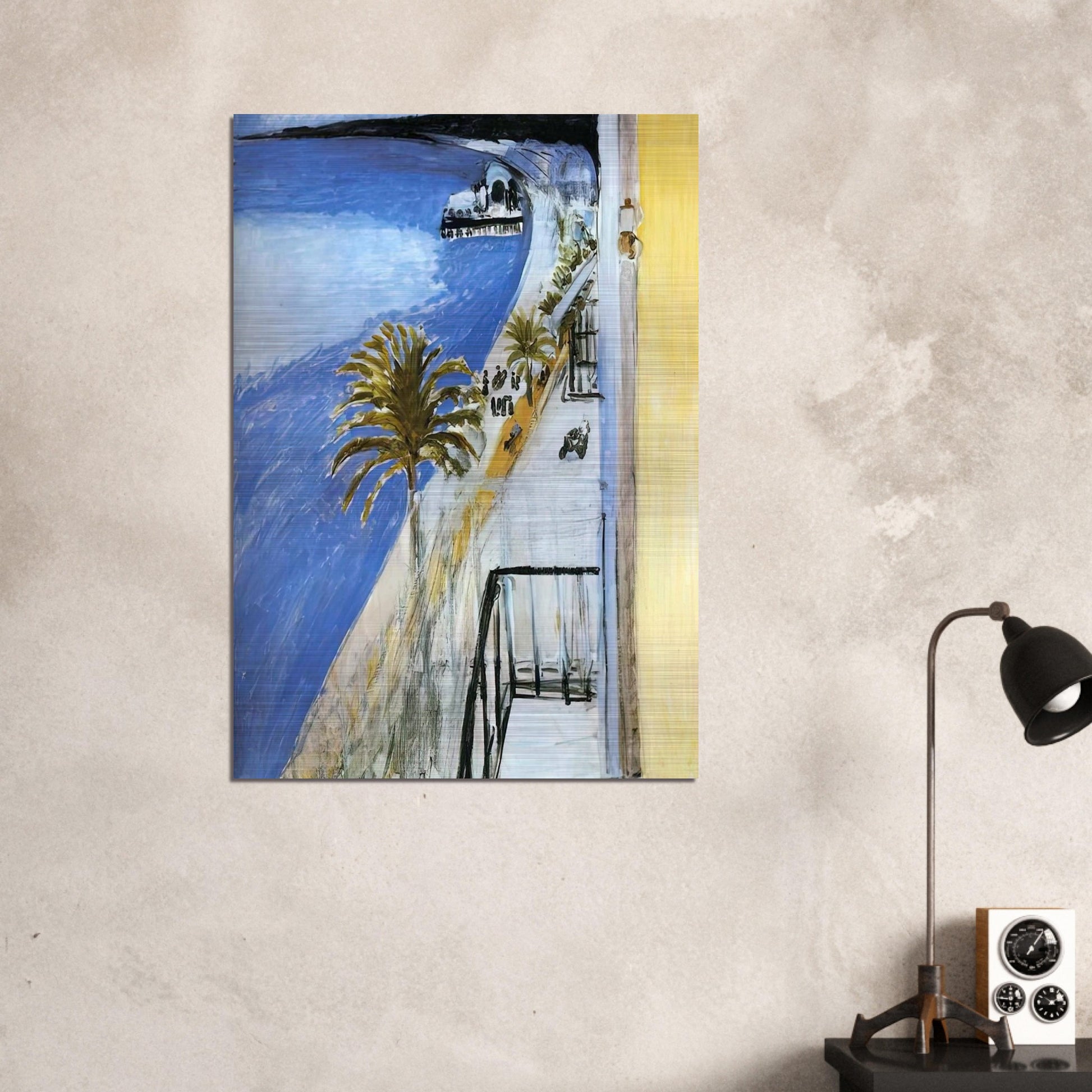 THE BAY OF NICE 1918 - Henri Matisse Brushed Aluminum Print - 70x100 cm / 28x40 inches | Henri Matisse Aluminum Print | Henri Matisse Prints