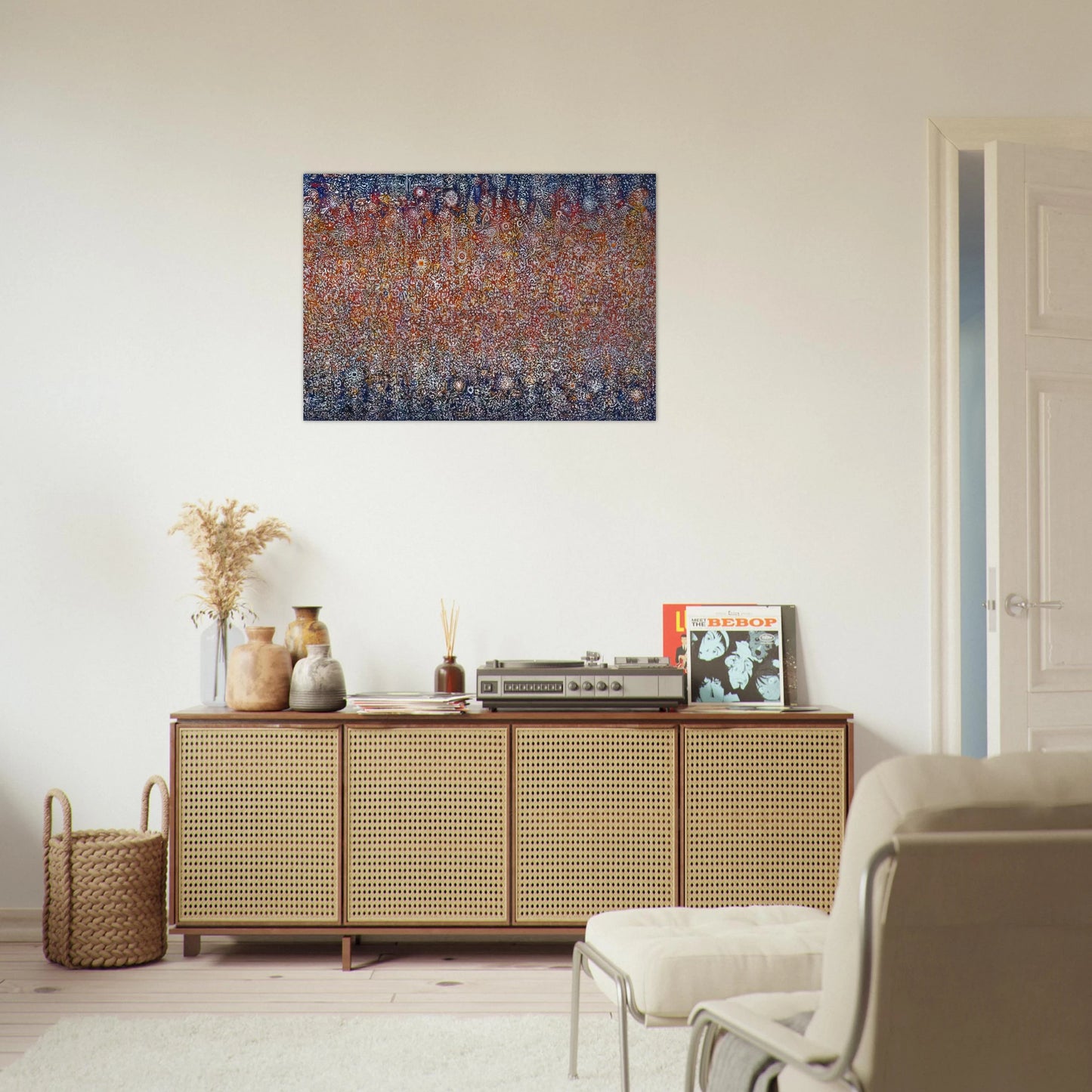 Celebration, Birth - Richard Pousette-Dart Brushed Aluminum Print - 70x100 cm / 28x40 inches | Richard Pousette-Dart Aluminum Print | Richard Pousette-Dart Prints