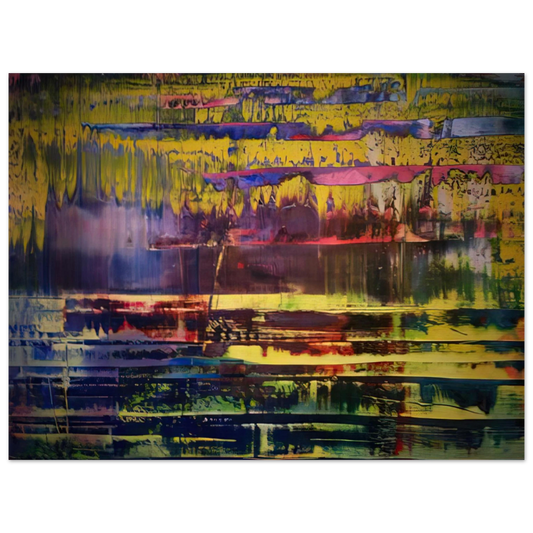 Gerhard Richter - WALLACE BOURNES  75x100 cm / 30x40inches Fine Art Poster