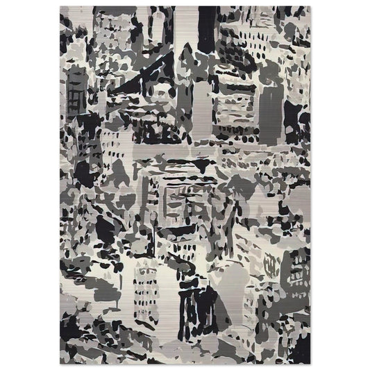 TOWNSCAPE 1969 - Gerhard Richter Brushed Aluminum Print - 70x100 cm / 28x40 inches | Gerhard Richter Aluminum Print | Gerhard Richter Prints