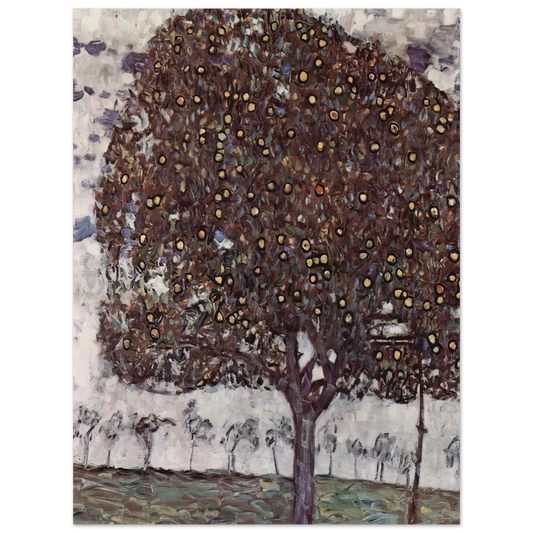 Gustav Klimt - APPLE TREE II  75x100 cm / 30x40inches Fine Art Poster