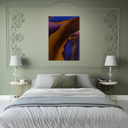 Only One - Georgia O'Keeffe Brushed Aluminum Print - 70x100 cm / 28x40 inches | Georgia O'Keeffe Aluminum Print | Georgia O'Keeffe Prints