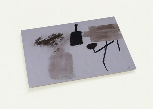 8.7.58 By Julius Bissier Pack of 10 Post Cards | Julius Bissier Post Cards | A6 (10.5 x 14.8 cm) - 4.1 x 5.8 inches
