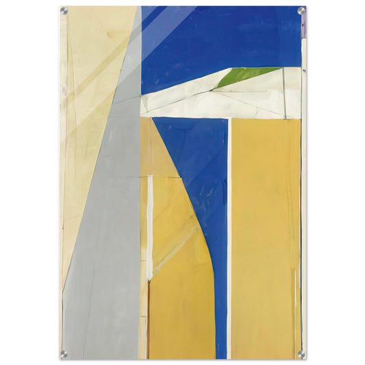Ocean Park #32 - Richard Diebenkorn Acrylic Print - 70x100 cm / 28x40″ inches | Richard Diebenkorn Wall Art | Richard Diebenkorn Prints