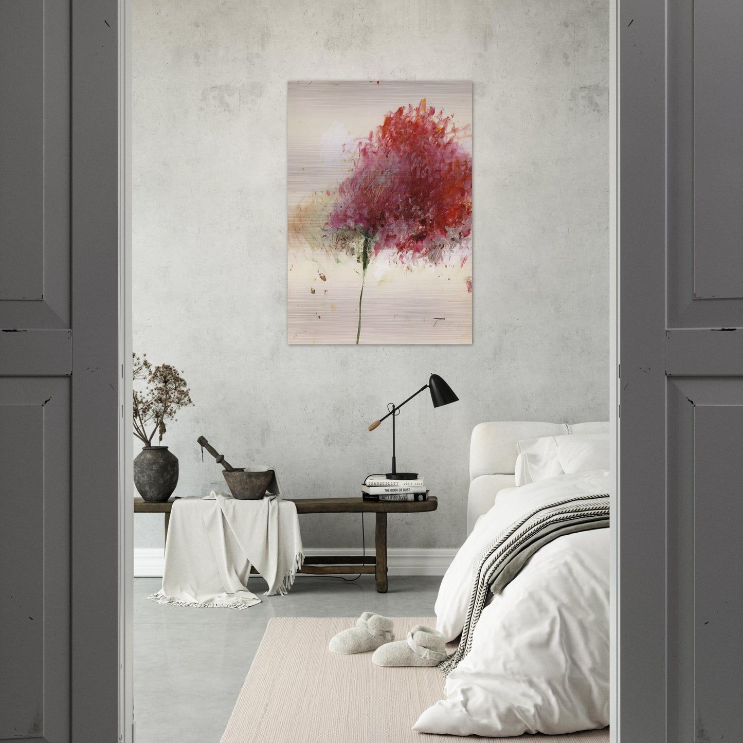 Proteus - Cy Twombly Brushed Aluminum Print - 70x100 cm / 28x40 inches | Cy Twombly Aluminum Print | Cy Twombly Prints