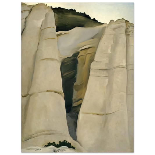 Georgia O'Keeffe - From the White Place Fine Art Poster