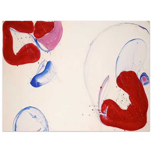 Sam Francis - Untitled  SF 61-012   75x100 cm / 30x40inches Fine Art Poster