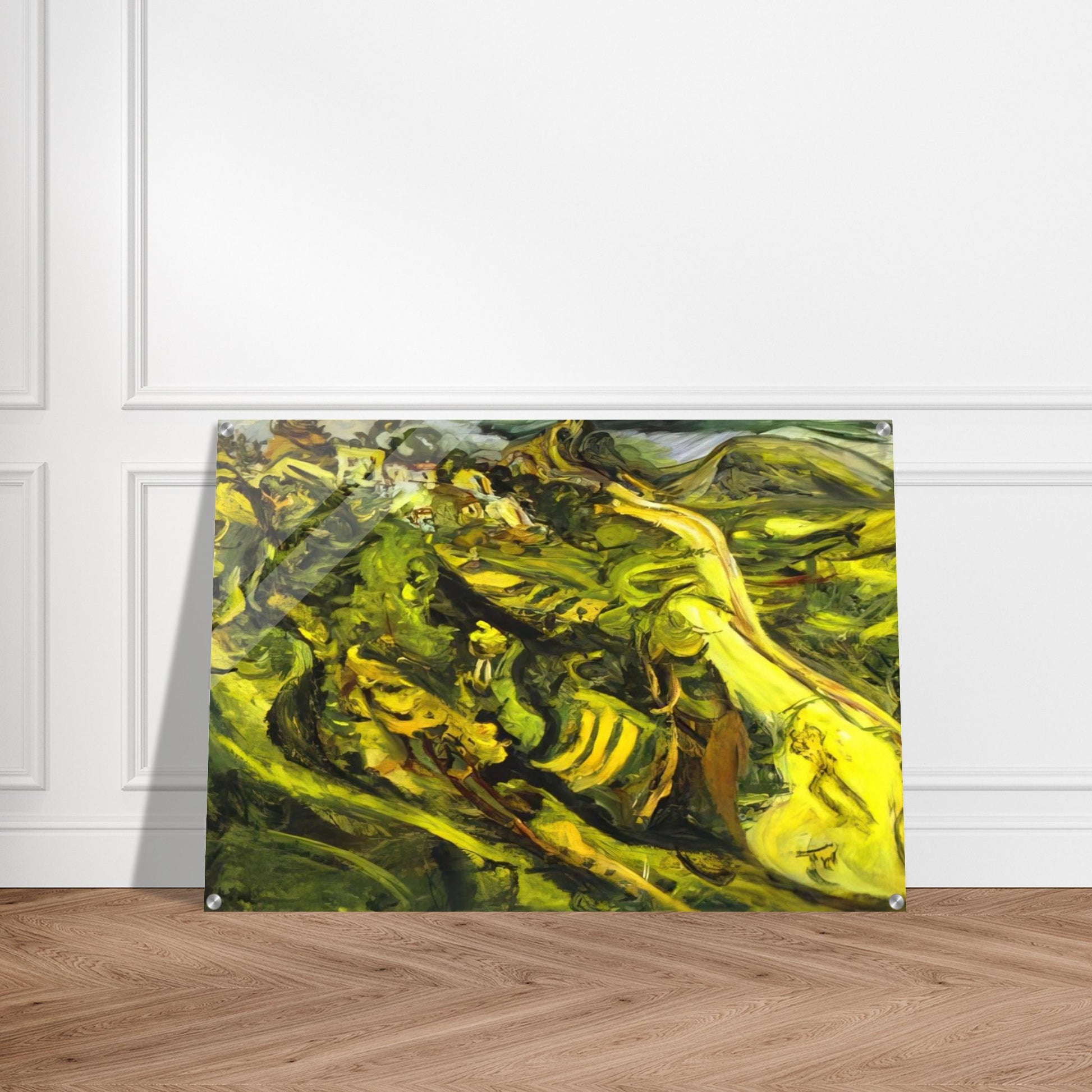 ROAD AT CAGNES - Chaim Soutine Acrylic Print - 70x100 cm / 28x40″ inches | Chaim Soutine Wall Art | Chaim Soutine Prints