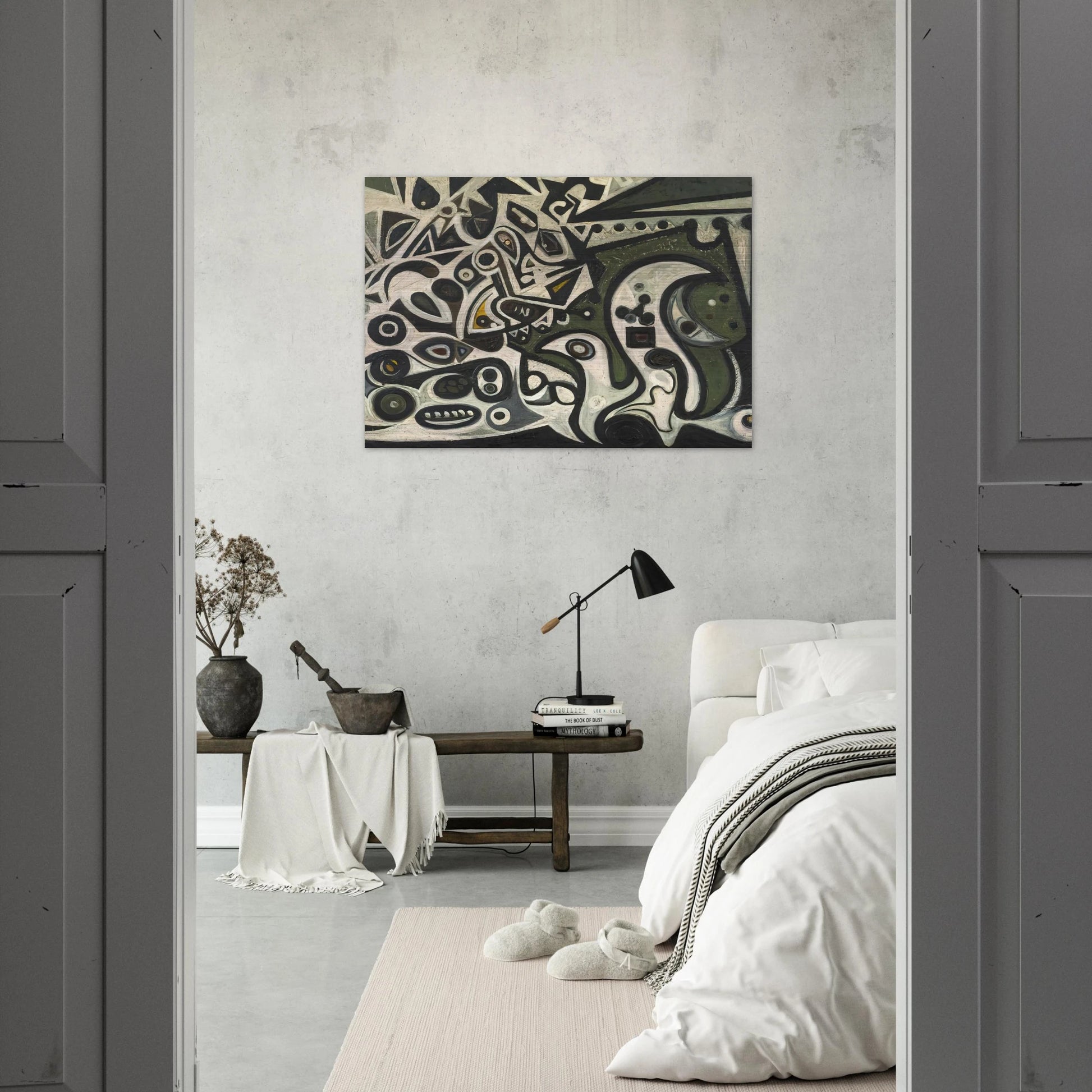 River Metamorphosis - Richard Pousette-Dart Brushed Aluminum Print - 70x100 cm / 28x40 inches | Richard Pousette-Dart Aluminum Print | Richard Pousette-Dart Prints