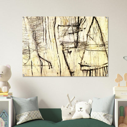 Tiznit - Cy Twombly Acrylic Print - 70x100 cm / 28x40″ inches | Cy Twombly Wall Art | Cy Twombly Prints