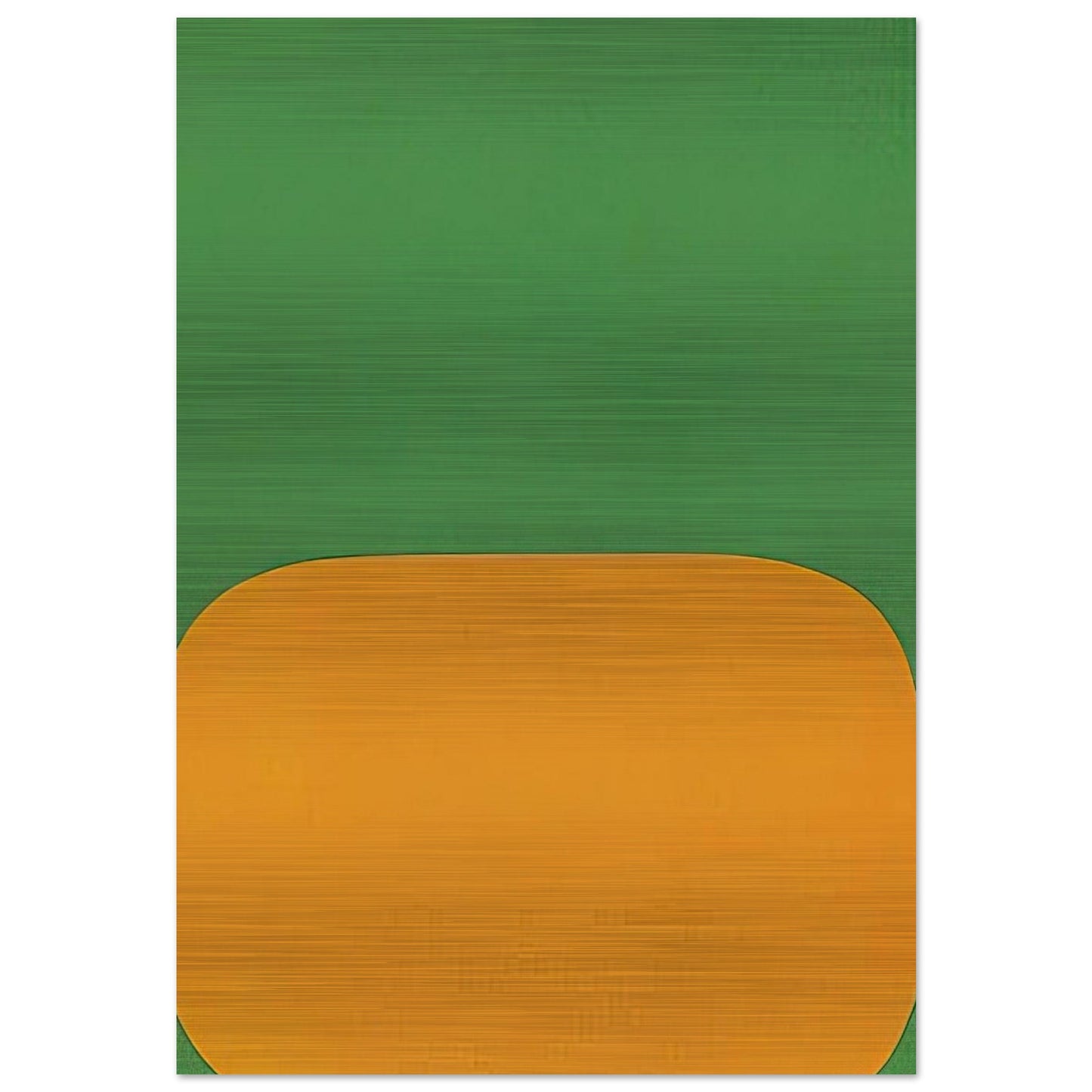 DerriŠre le Miroir - Ellsworth Kelly Brushed Aluminum Print - 70x100 cm / 28x40 inches | Ellsworth Kelly Aluminum Print | Ellsworth Kelly Prints