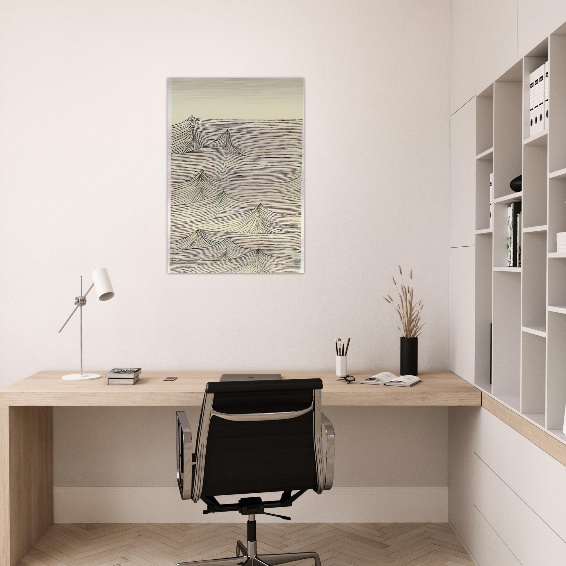 UNTITLED 2 - Louise Bourgeois Brushed Aluminum Print - 70x100 cm / 28x40 inches | Louise Bourgeois Aluminum Print | Louise Bourgeois Prints