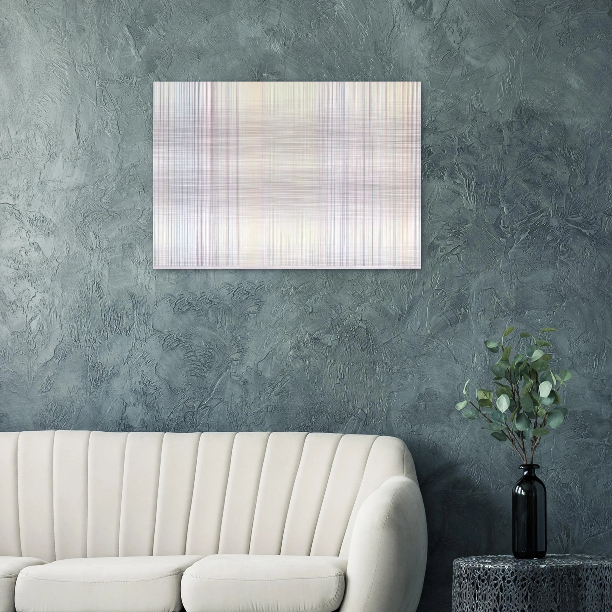 Albatross - 1973 - Gene Davis Brushed Aluminum Print - 70x100 cm / 28x40 inches | Gene Davis Aluminum Print | Gene Davis Prints