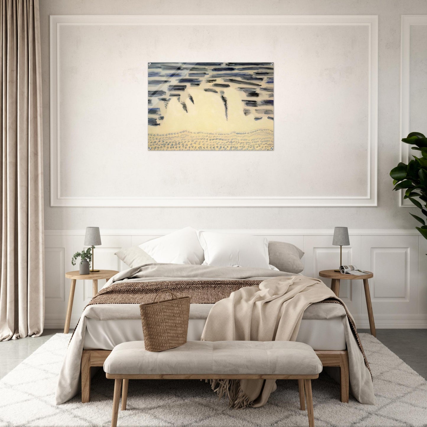 Onrushing Wave - 1958 - Milton Avery Acrylic Print - 70x100 cm / 28x40″ inches