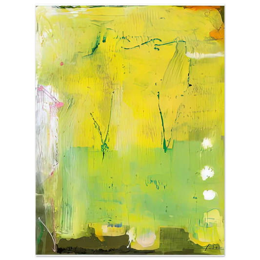 Helen Frankenthaler - The RakeÃ¢â‚¬â„¢s Progress, 1991- Wall Art - 21x29.7 cm / 8x12" - Fine Art Poster-canvas - -
