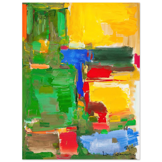 Hans Hofmann - Dew and Dusk  75x100 cm / 30x40inches Fine Art Poster