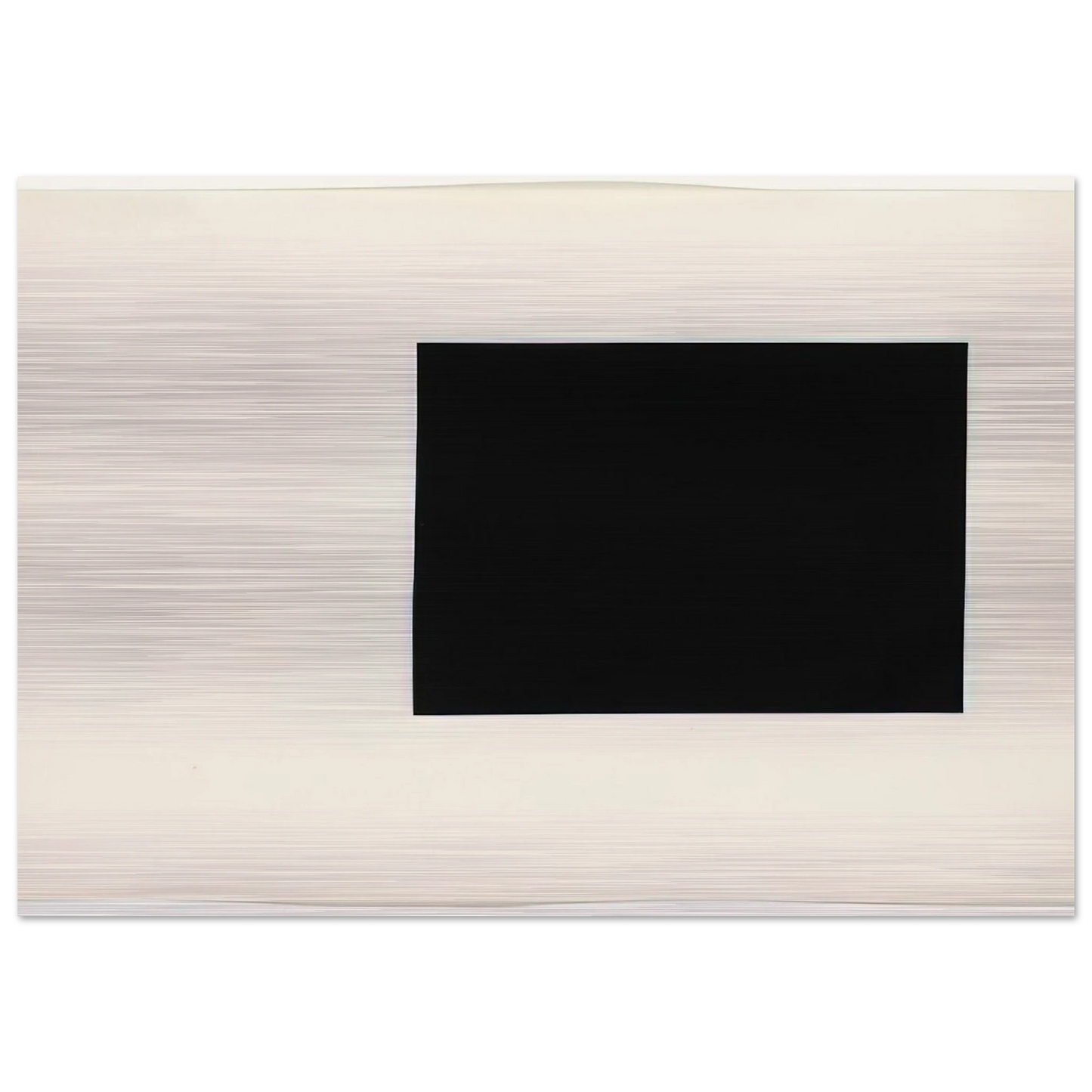 Square Form - Ellsworth Kelly Brushed Aluminum Print - 70x100 cm / 28x40 inches | Ellsworth Kelly Aluminum Print | Ellsworth Kelly Prints