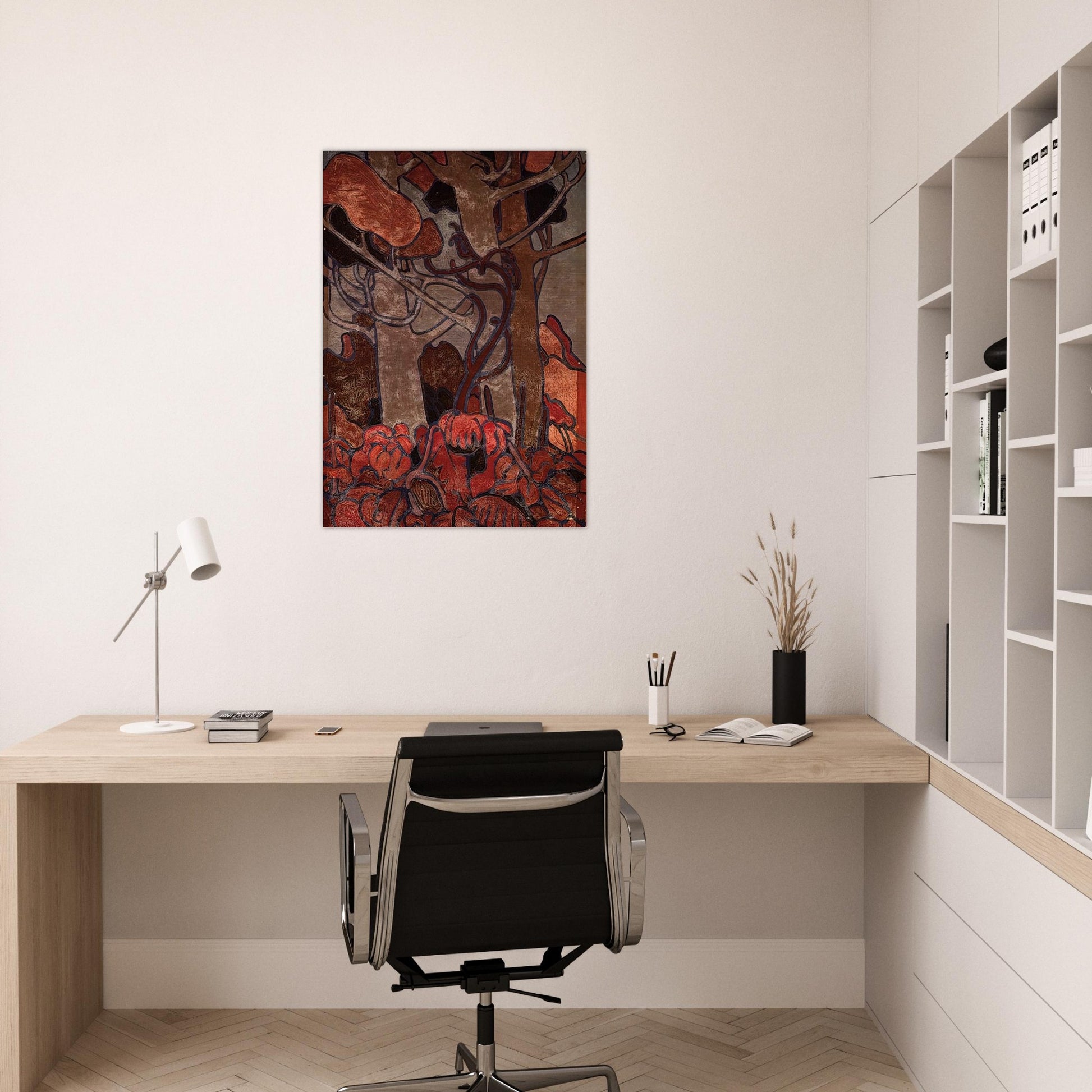 FOREST UNDERGROWTH I 1916 - Tom Thomson Brushed Aluminum Print - 70x100 cm / 28x40 inches | Tom Thomson Aluminum Print | Tom Thomson Prints