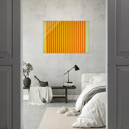 Sunball - 1960 - Gene Davis Acrylic Print - 70x100 cm / 28x40″ inches