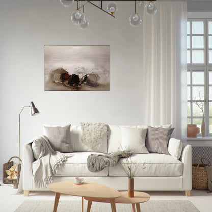 N 300 1960 - Luis Feito Brushed Aluminum Print - 70x100 cm / 28x40 inches | Luis Feito Aluminum Print | Luis Feito Prints