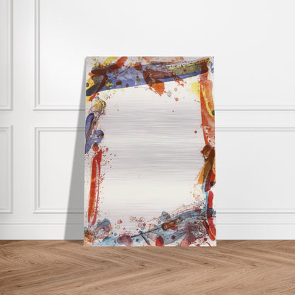 Veiled Sail - Sam Francis Brushed Aluminum Print - 70x100 cm / 28x40 inches | Sam Francis Aluminum Print | Sam Francis Prints