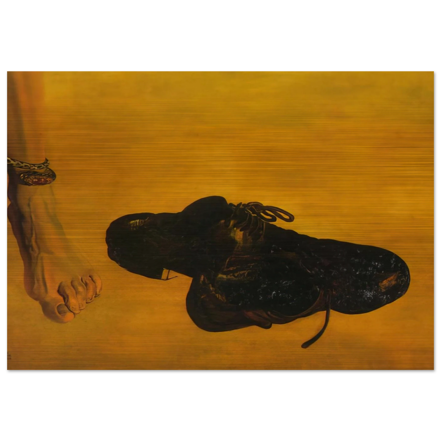 ORIGINAL SIN - Salvador Dali Brushed Aluminum Print - 70x100 cm / 28x40 inches | Salvador Dali Aluminum Print | Salvador Dali Prints