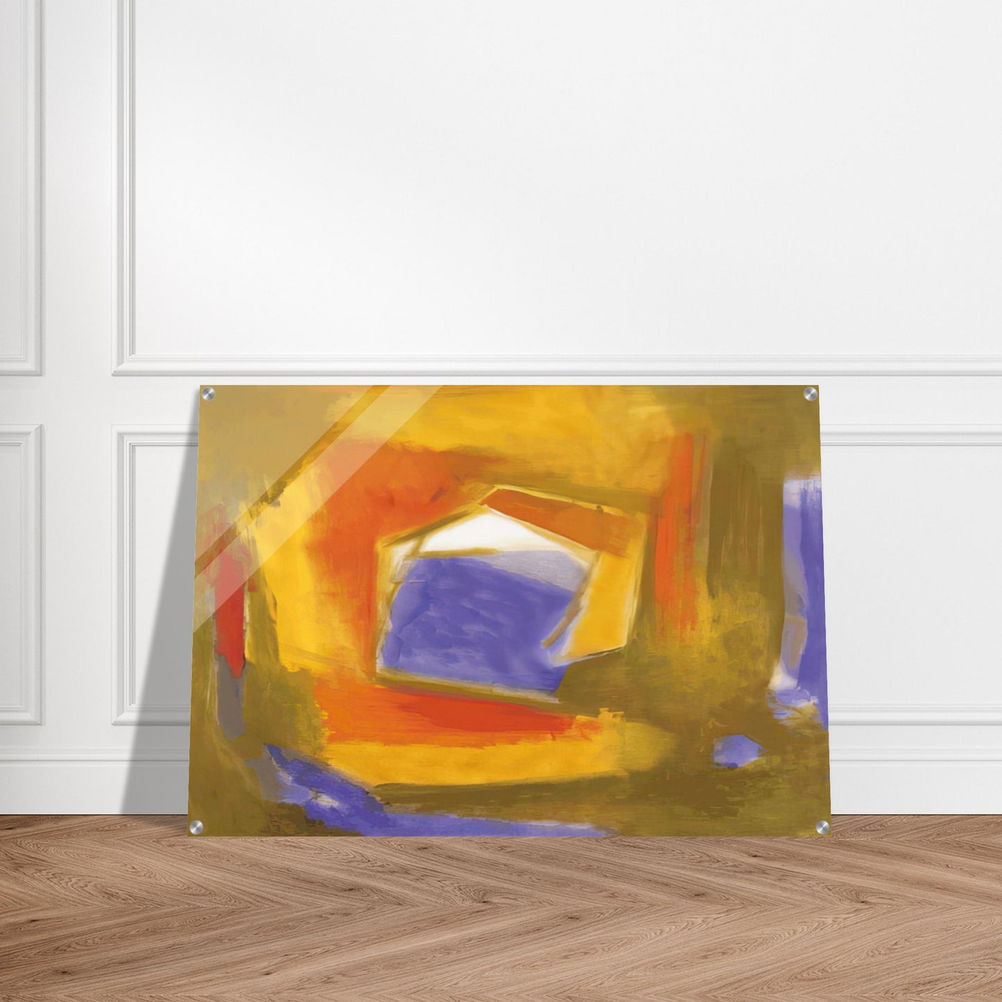 UNTITLED 1990 - Esteban Vicente Acrylic Print - 70x100 cm / 28x40″ inches