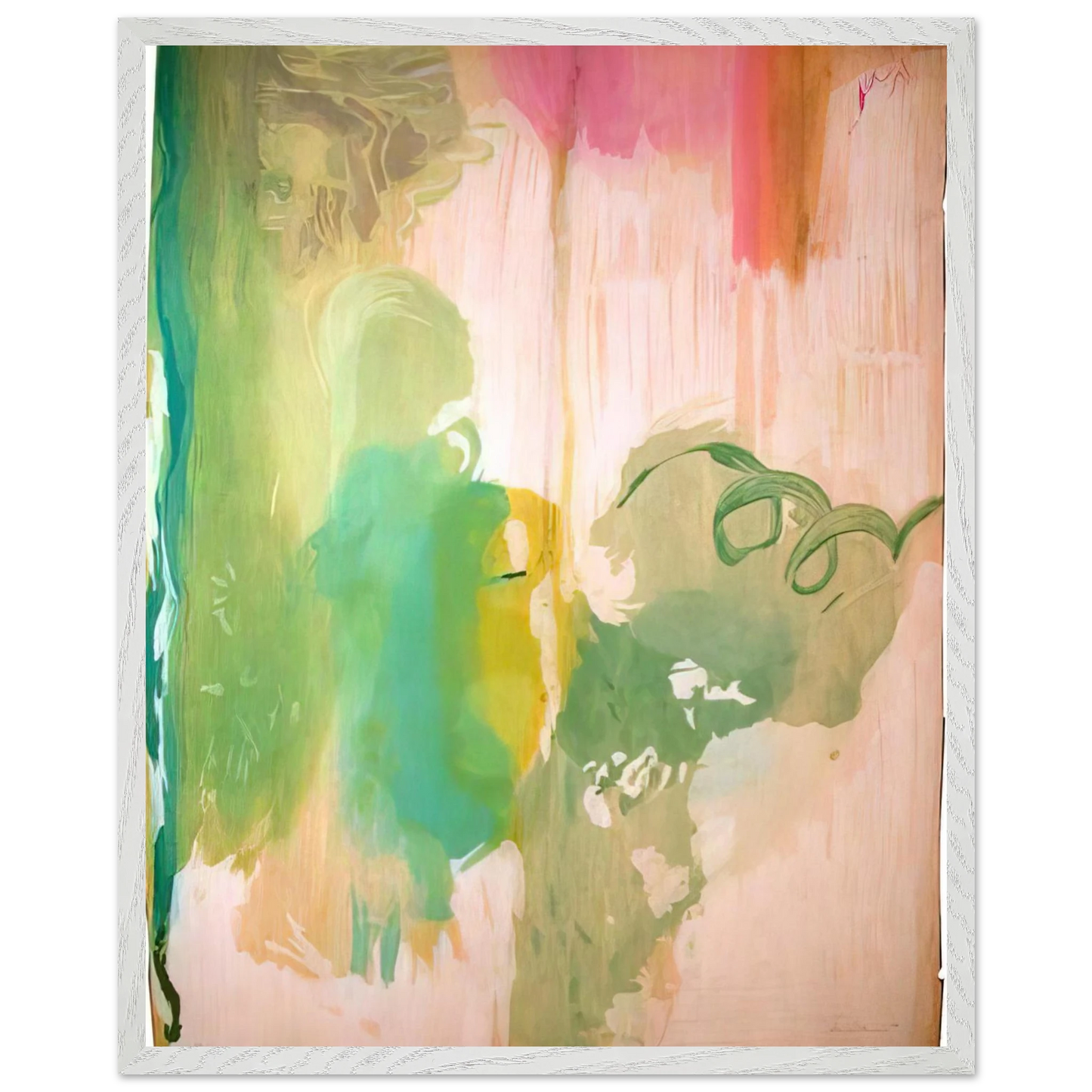 Helen Frankenthaler - Snow Pines - 2004 Wall art - 70x100 cm / 28x40 inches - Fine Art Poster-canvas - -