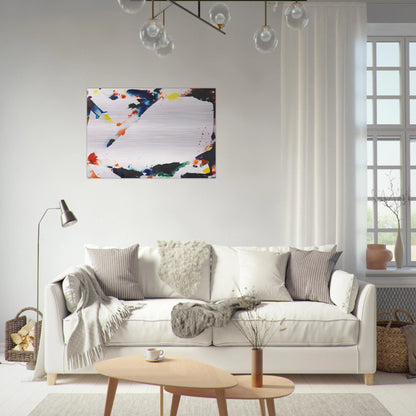Angel Trails - Sam Francis Brushed Aluminum Print - 70x100 cm / 28x40 inches | Sam Francis Aluminum Print | Sam Francis Prints