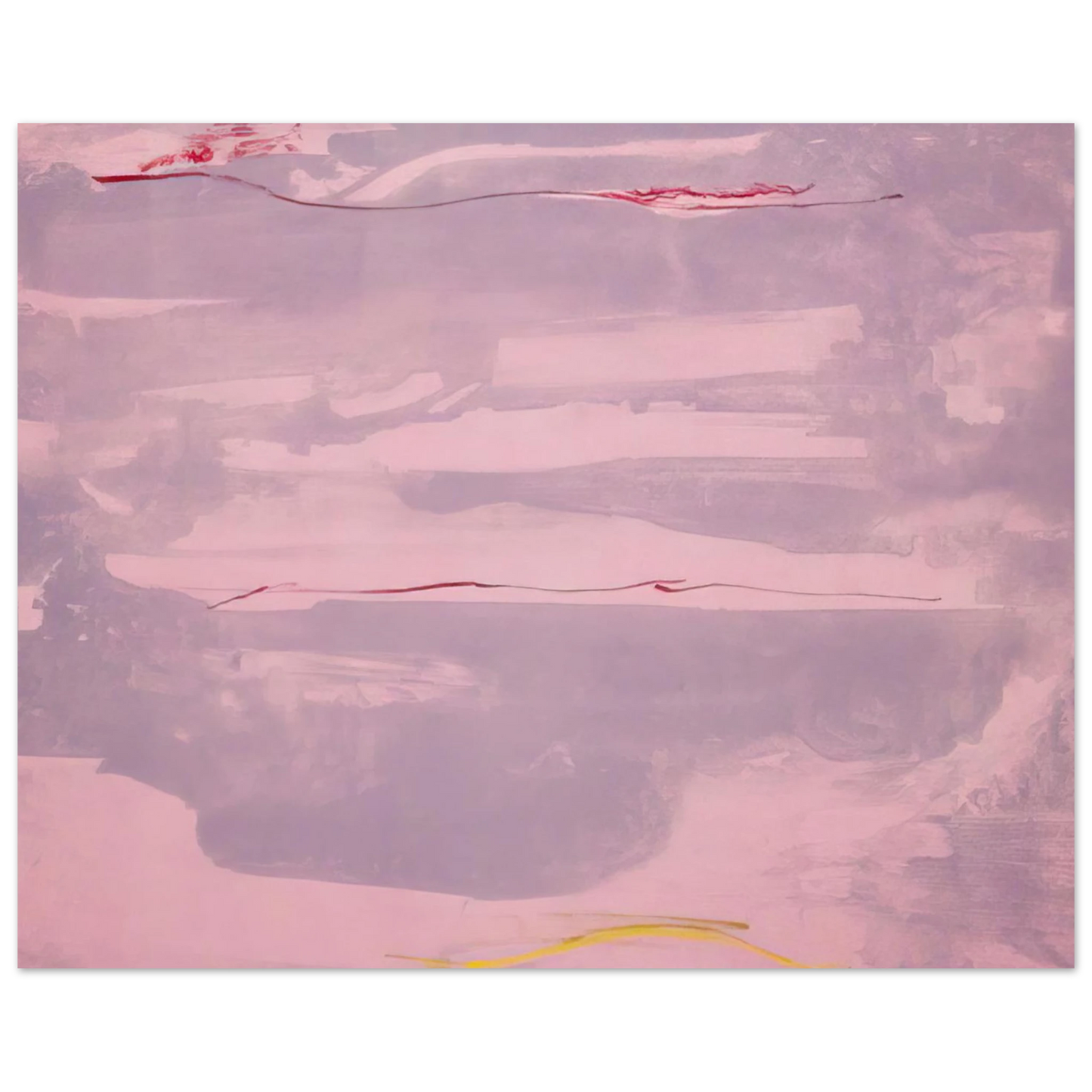Helen Frankenthaler - Dream Walk - 1977 Wall art - 21x29.7 cm / 8x12" - Fine Art Poster-canvas - -