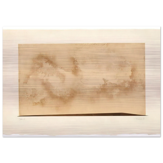 Déka 28 - 1987 - John Cage Brushed Aluminum Print - 70x100 cm / 28x40 inches | John Cage Aluminum Print | John Cage Prints