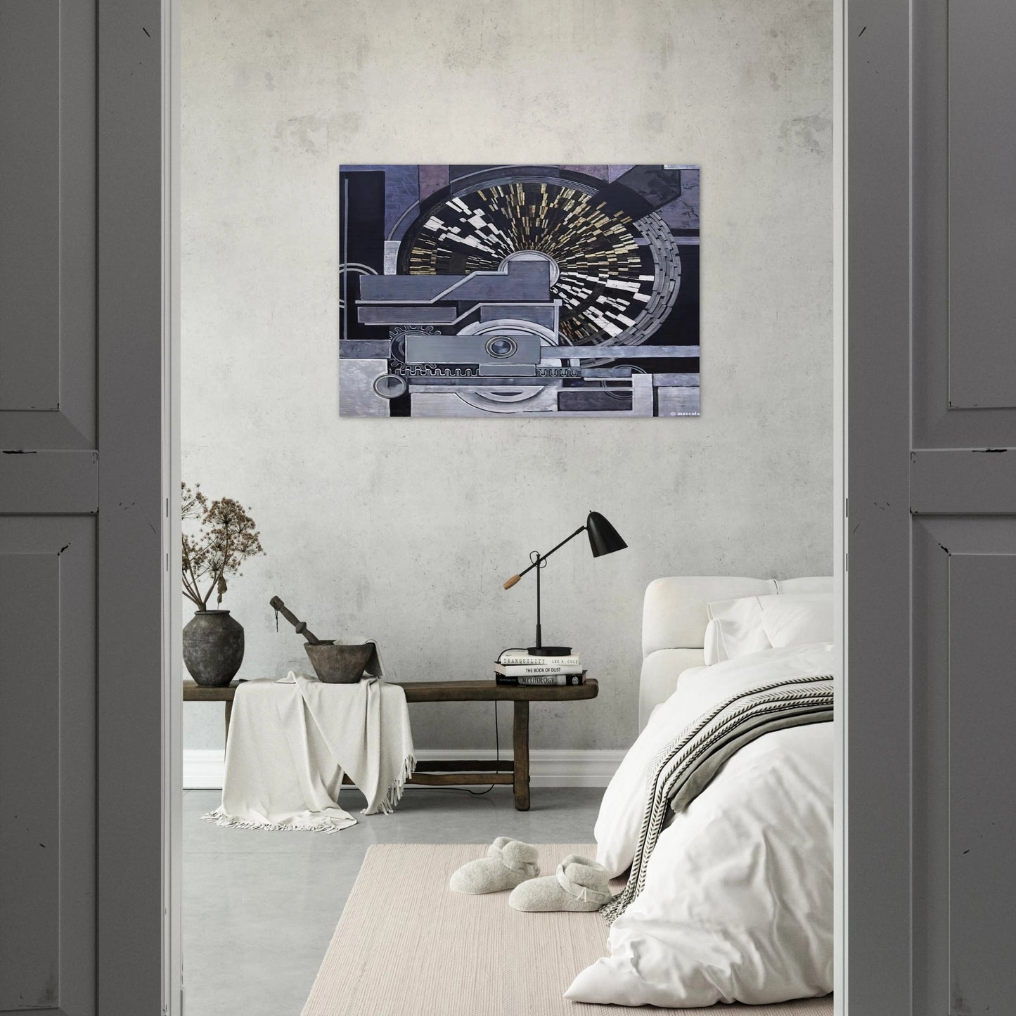Music - Frantisek Kupka Brushed Aluminum Print - 70x100 cm / 28x40 inches | Frantisek Kupka Aluminum Print | Frantisek Kupka Prints