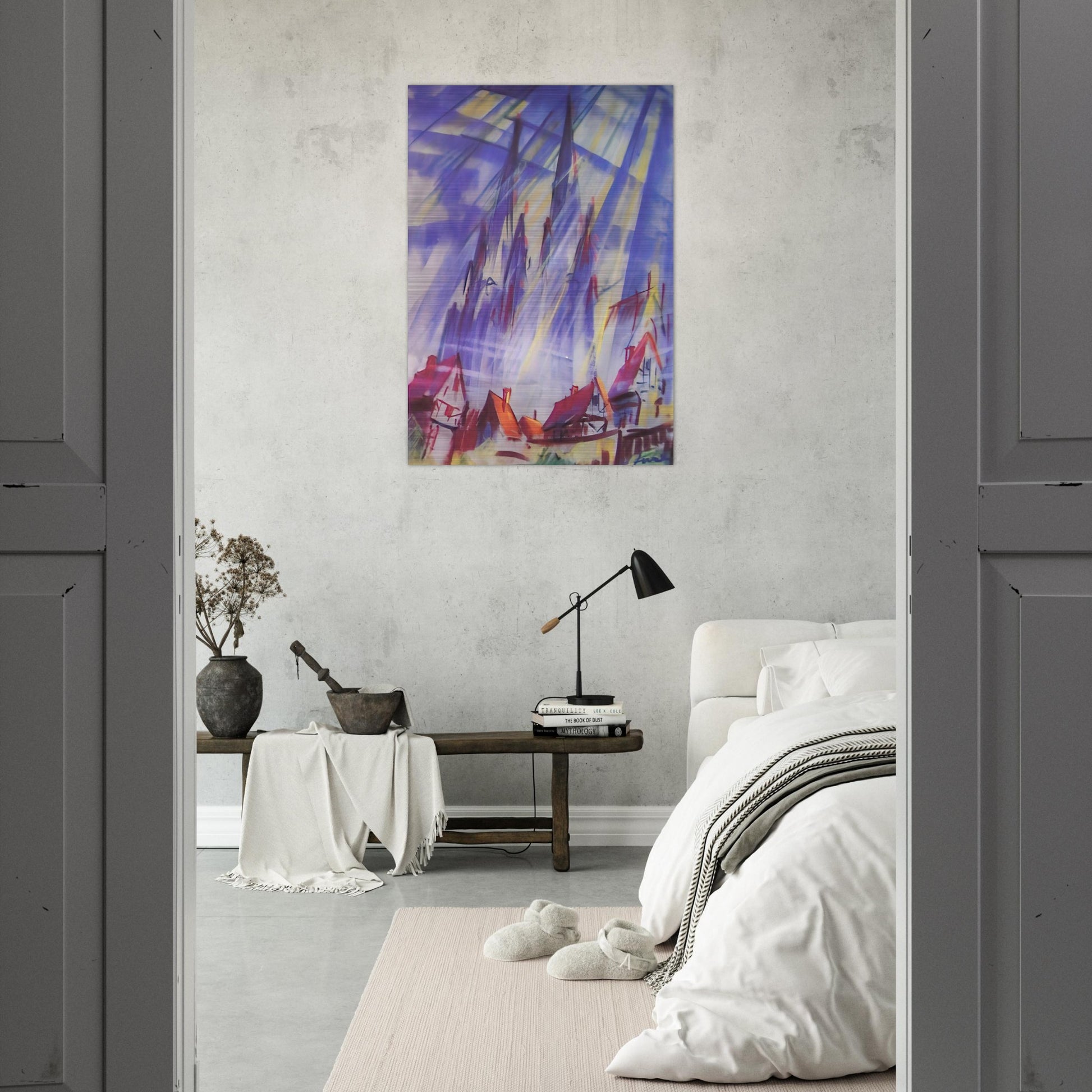 Untitled - 1964 - Konrad Zuse Brushed Aluminum Print - 70x100 cm / 28x40 inches | Konrad Zuse Aluminum Print | Konrad Zuse Prints