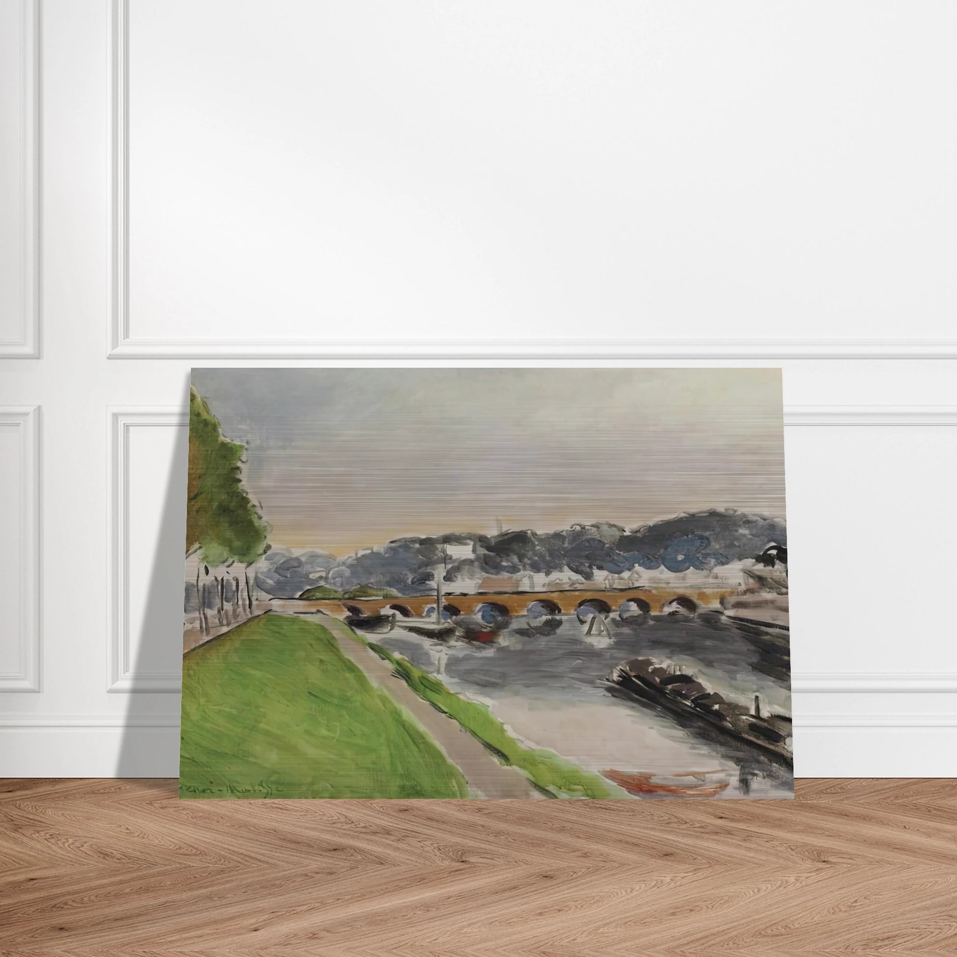 LE PONT DE SEVRES AU CHALAND 1917 - Henri Matisse Brushed Aluminum Print - 70x100 cm / 28x40 inches | Henri Matisse Aluminum Print | Henri Matisse Prints